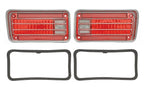 Tail Light Lens Pair with Gaskets for 1970 Chevy Chevelle (1970–1970)