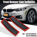 Bumper Reflector Smoky Black for BMW F30 340i