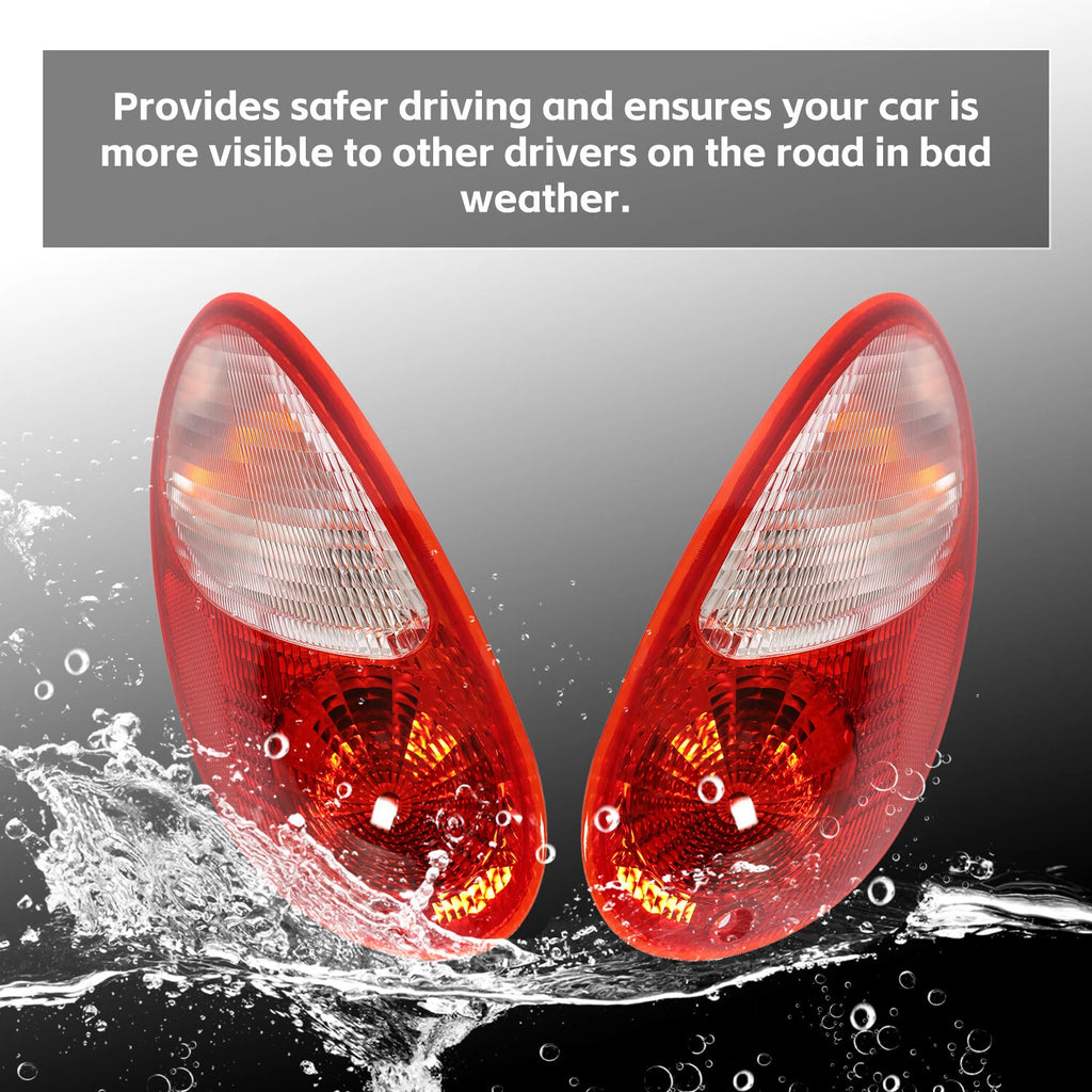 Tail Lights for Chrysler PT Cruiser (2006–2010) Left & Right Side