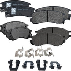 Set of 4 Brake Pads for Saturn SC2 SL2 SC1 SL1 SW2 (1996)