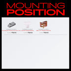 Set of 270 Rocker Panel Moulding Clip Fasteners for Chevy