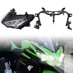 LED Headlight Assembly & Stay Fairing Bracket for Kawasaki Ninja 400 (2018–2024)
