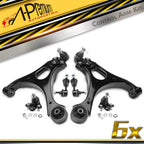 Set of 6 Control Arm, Ball Joint & Sway Bar for Honda Acura