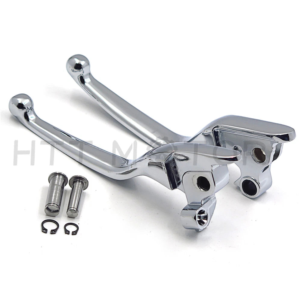 Brake Clutch Hand Levers for Harley Touring (2008–2013, 2014-later FLHR FLHRC) Chrome