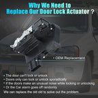 Rear Right Power Door Lock Actuator for Ford Escape (2001–2007) No.6L8Z7826412B