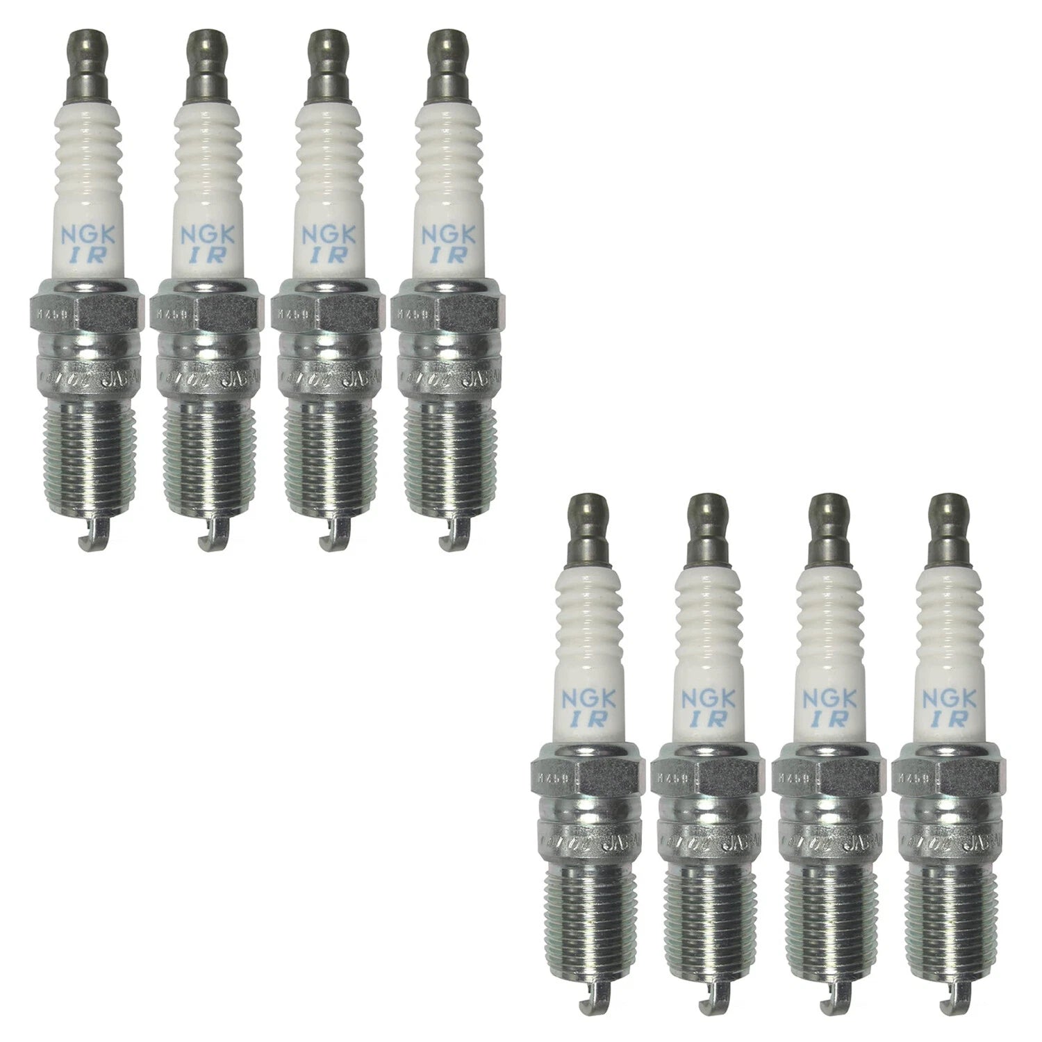 Set of 8 NGK Laser Iridium Spark Plugs 90813 for Mazda B2300 B2500 (1994–2006)