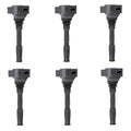 Set of 6 Ignition Coils for Ford Bronco, Edge, Explorer, F-150, Nautilus (1996–2023)