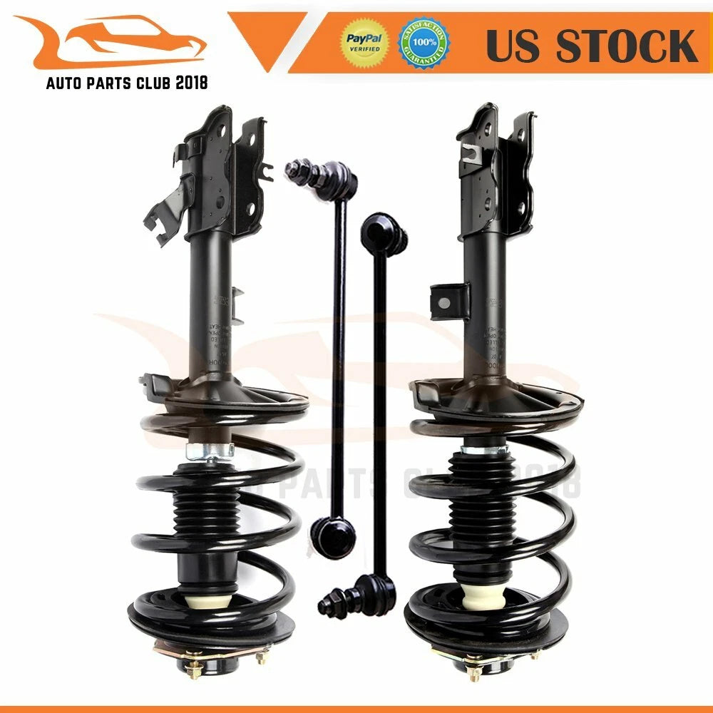 Front Shocks Struts Coil Spring & Sway Bar Link for Nissan Murano (2003–2007)