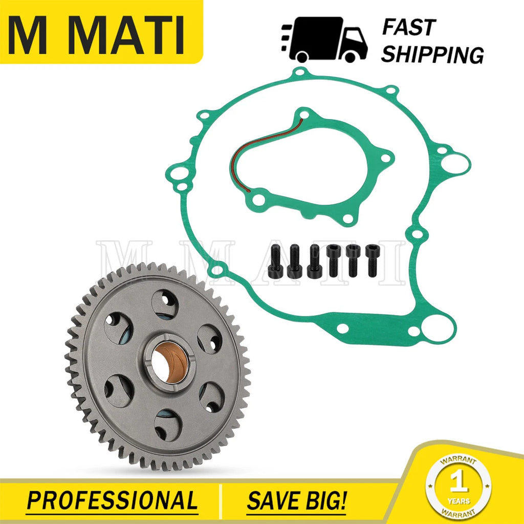 One Way Bearing Starter Clutch Gear Gasket Kit for Yamaha Raptor 660 (2004–2005)