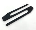 Tailgate Insert Letters Matte Black OEM Style for 2020-2022 Ford Super Duty