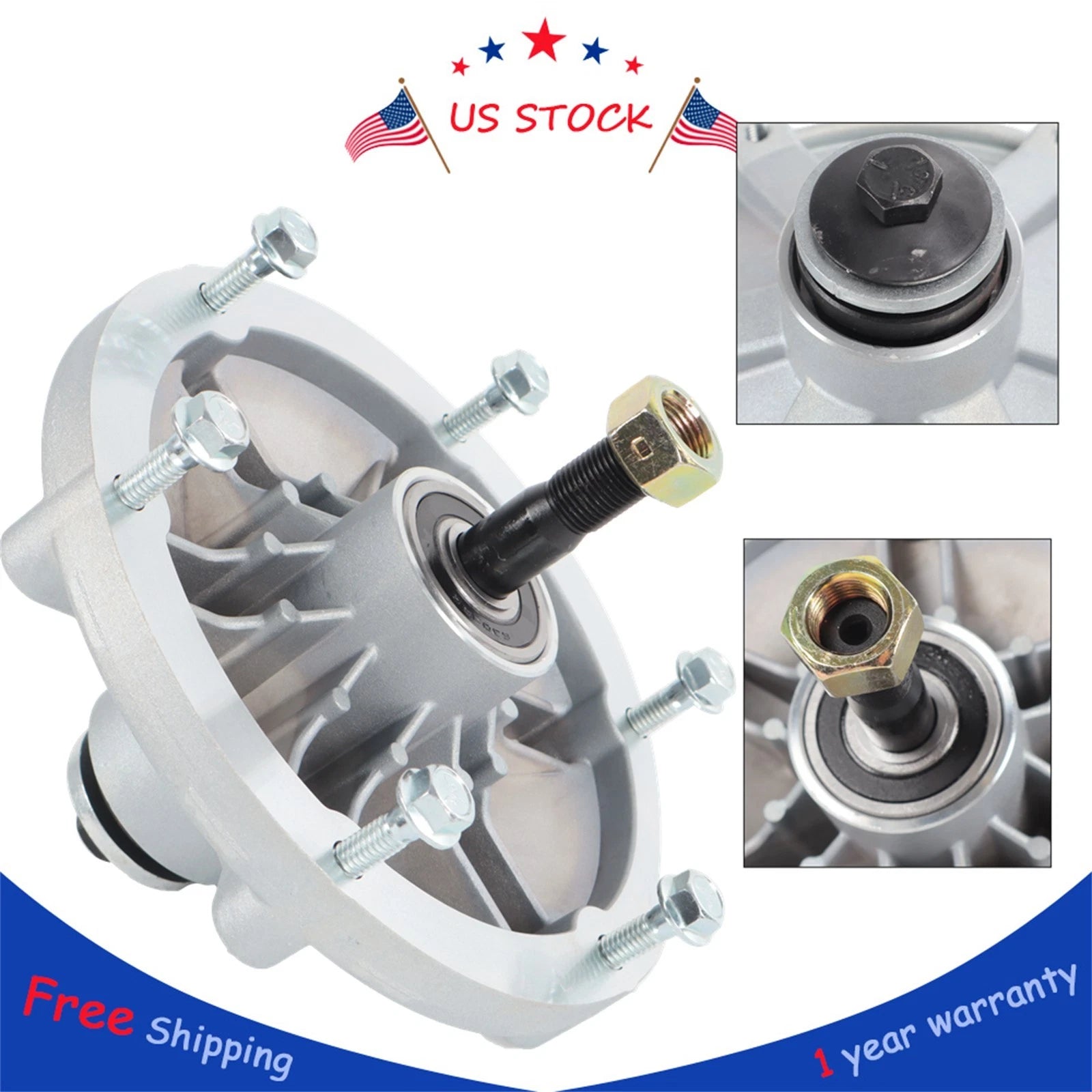 Blade Deck Spindle for Toro Exmark Quest 48" 52" (Fits 116-5712 109-8744)