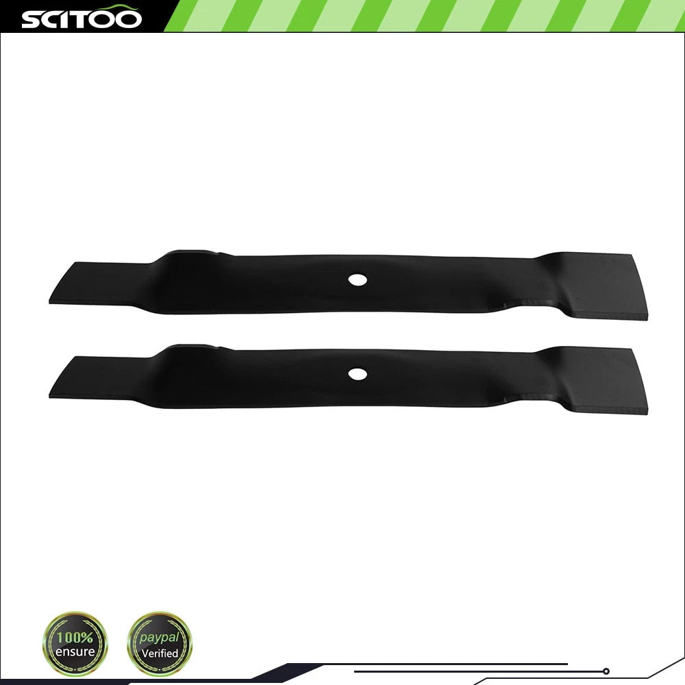 2PK Mower Blades for John Deere Scotts 42" Deck (M127129, M139802)
