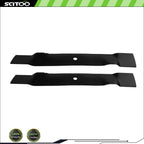 2PK Mower Blades for John Deere Scotts 42" Deck (M127129, M139802)