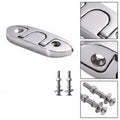 Folding Marine Cleat 4.5" & 6" for Kayak RV (316 Stainless Steel)