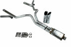 3" Dual Exhaust Kit for Chevy GMC 1500 (2019–2025) - Magnaflow XL Slash Tip