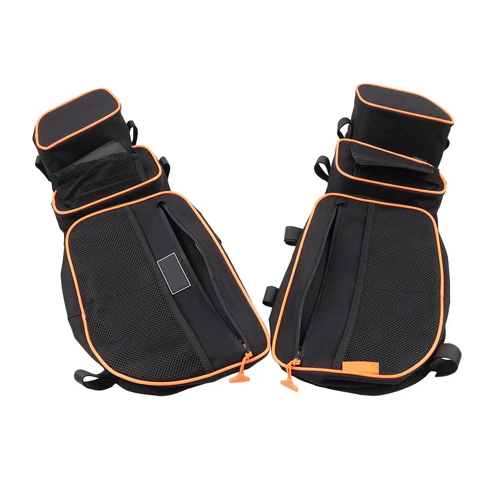 Front Side Door Storage Bags w/ Knee Pad for Can-Am Maverick X3 (2017-2024)