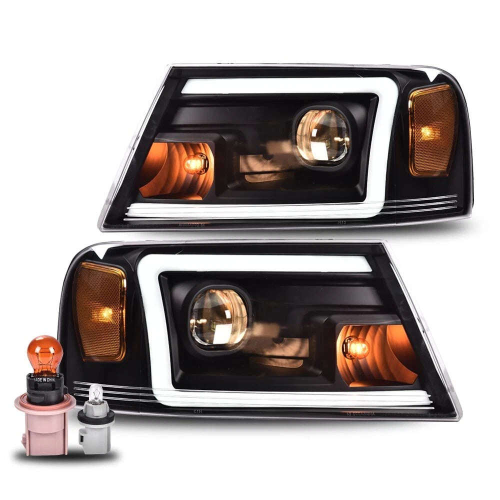 LED Projector Headlights Assembly for Ford F150 (2004–2008)