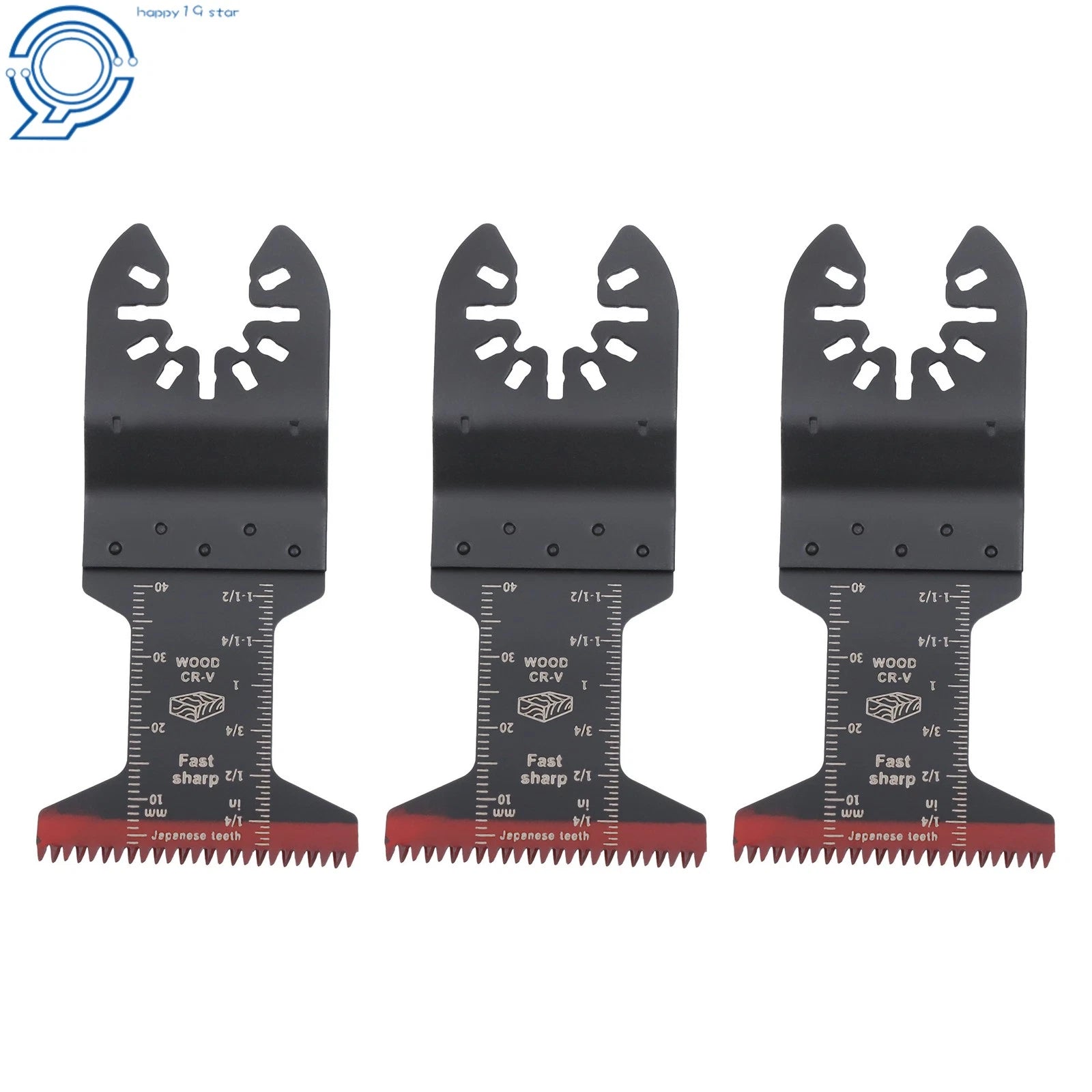 Set of 104 Oscillating Saw Blades for Multitool