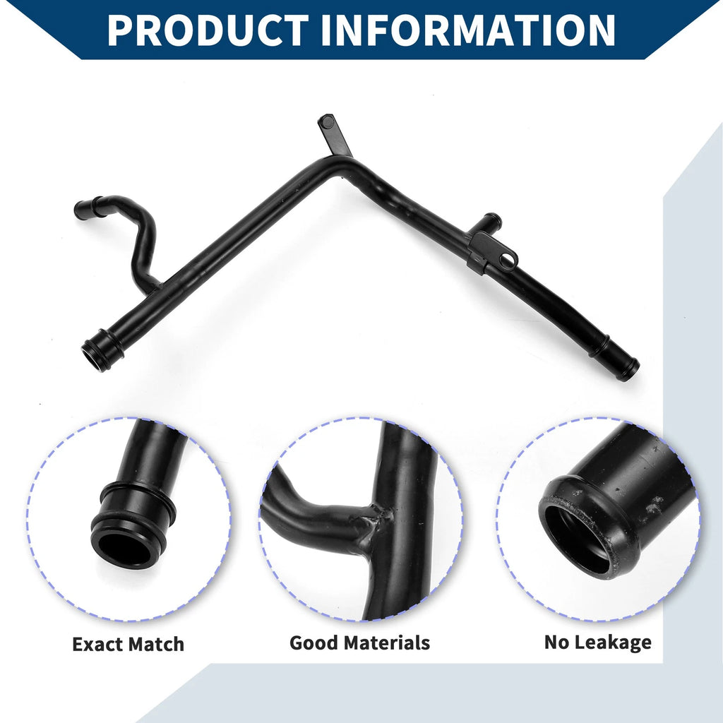 Engine Coolant Crossover Pipe for Volkswagen Golf (1997–2013) No. 06A121065DE