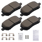 Front Ceramic Brake Pads Kit for Pontiac Pursuit (2005–2006) / Saturn Ion (2003–2007)
