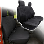 Black Bench Seat Covers for Toyota Pickup (1987–1994) - Replaces Originals