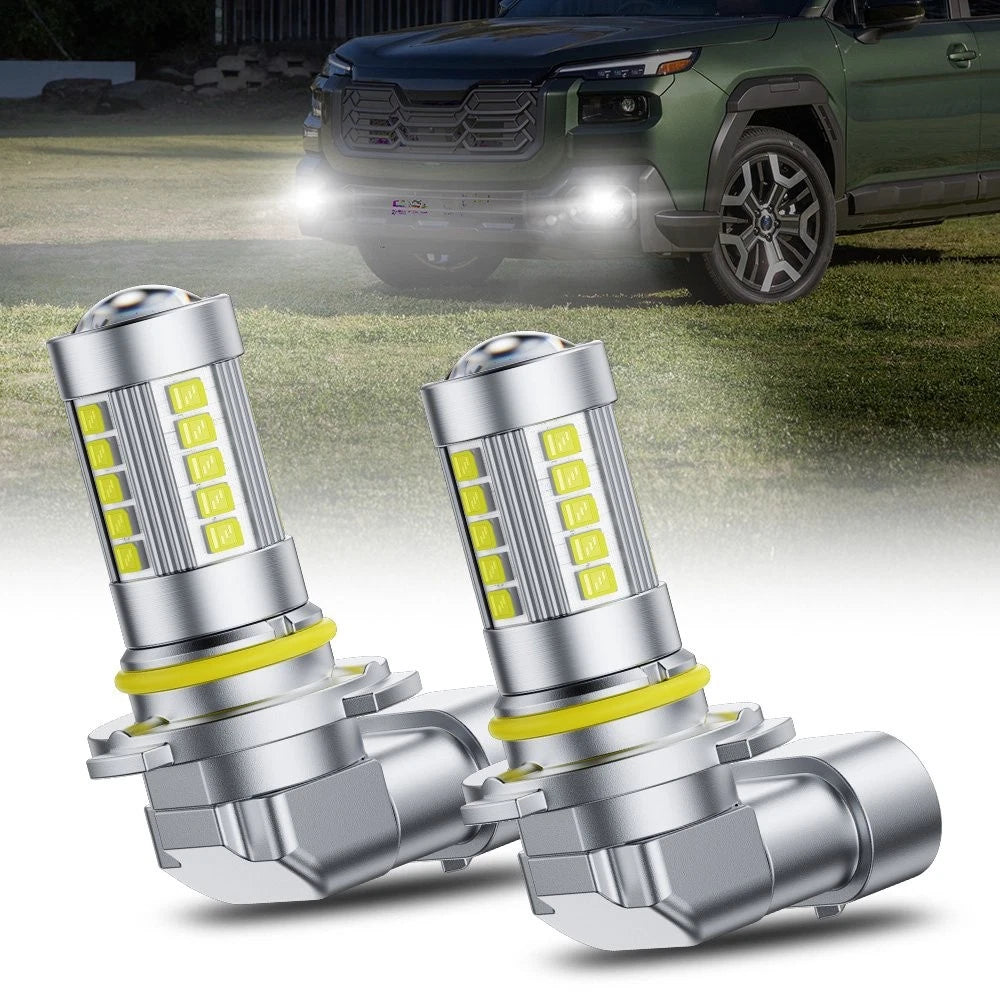 AUXITO 9145 9140 LED Fog Light Bulbs Conversion Kit (100W 5000LM 6500K)