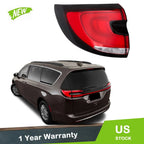 Left Outer Tail Light for Chrysler Pacifica Voyager (2021–2025) LED Red