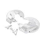 Front Brake Rotor Covers LED for Honda Goldwing 1800 (2001–2017) F6B (2013–2017)