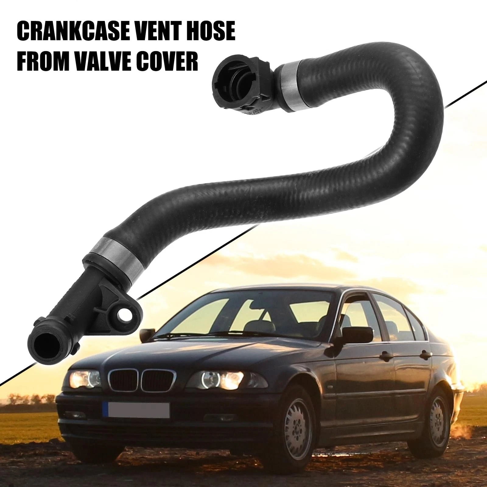 Crankcase Vent Hose for BMW 328i (2007–2013) 17117524710