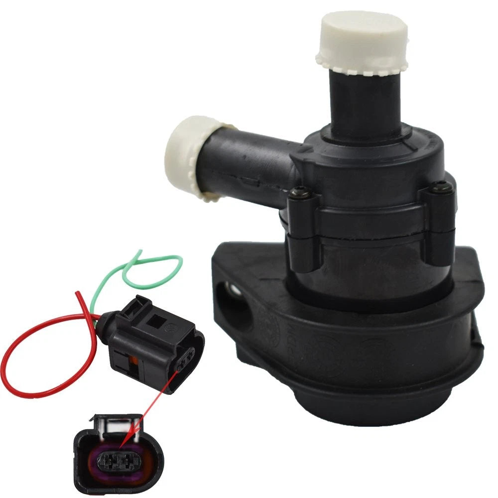 Auxiliary Water Pump & Wire Harness for VW Tiguan Passat Jetta Golf (YYYY–YYYY)