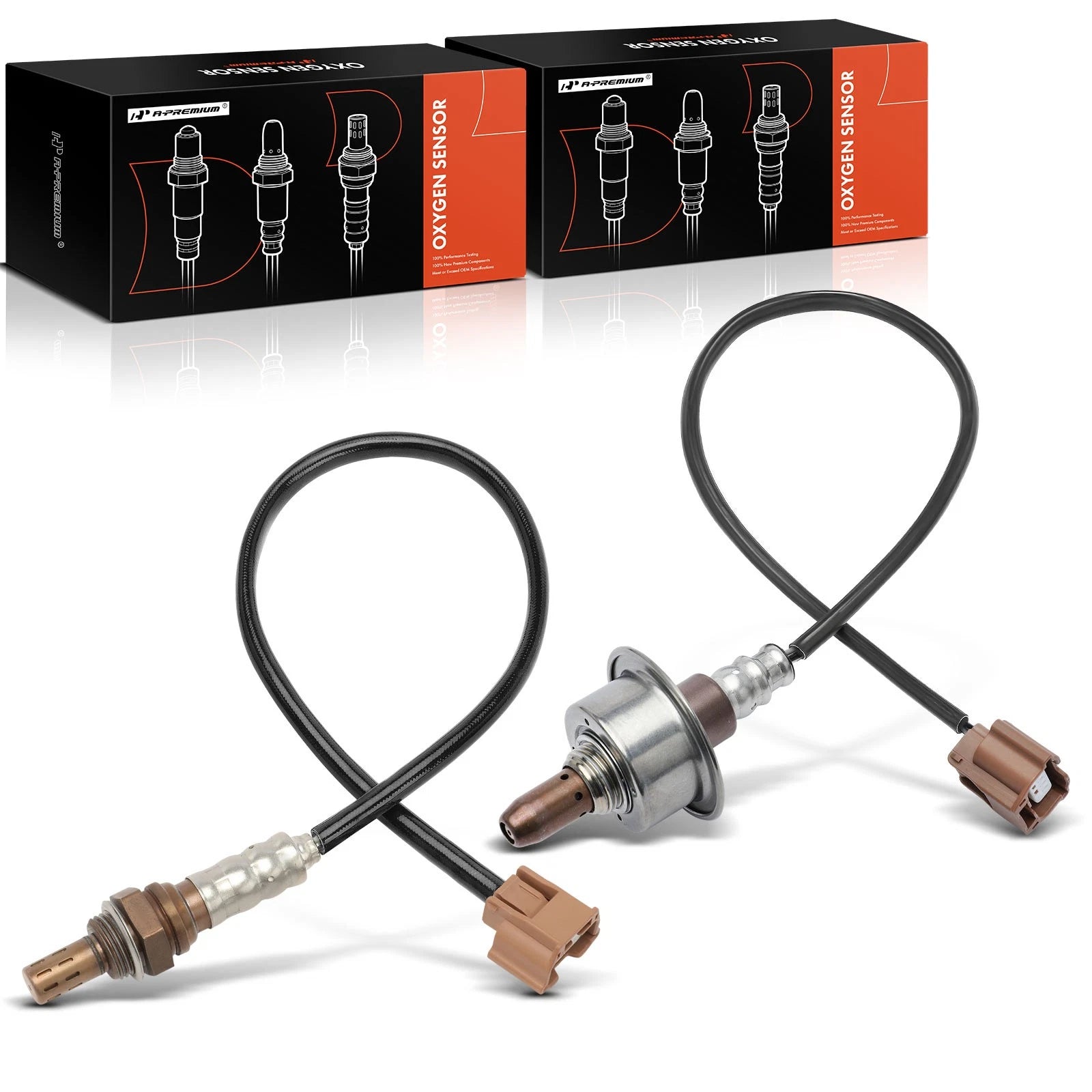 2X Oxygen Sensors for Nissan Versa (2012–2019)
