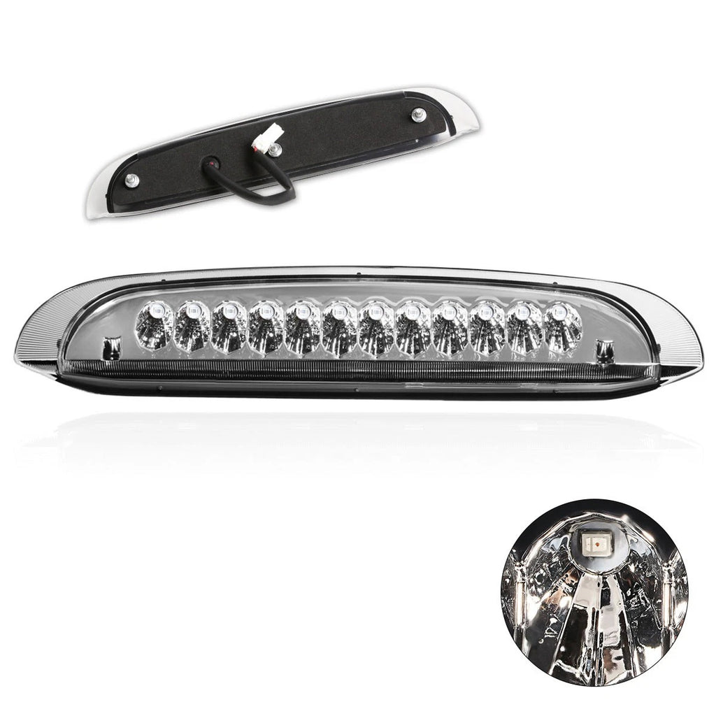 Full LED Third Tail Brake Light for Ford Explorer (1998–2001) Chrome