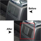 Rear Power Outlet Panel Cover for Volkswagen Passat B5 (2001-2005) Black
