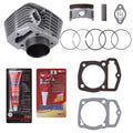 Top End Rebuild Kit with Gaskets for Honda SL230 XR230 CRF230F (2003–2023)