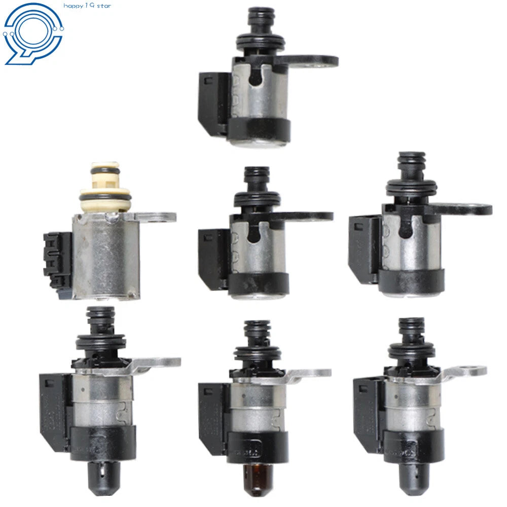 Set of 7 Transmission Solenoids for Infiniti EX35 FX35 FX45 (2007–2011)