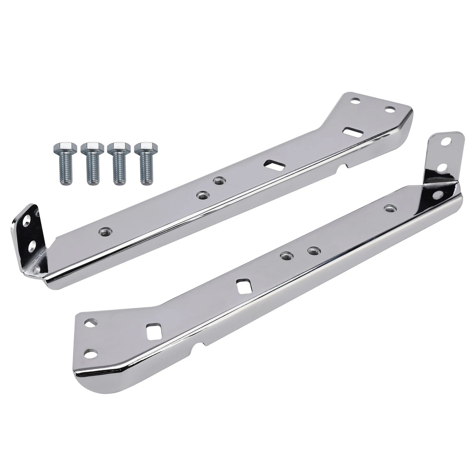 Pair Saddlebag Rail Support Holder 90718-79C for Harley Touring Road Glide (1985–2008)