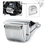 Front Voltage Regulator Cover Accent for Harley Bagger FLH 1997-2011 Chrome