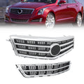 Front Upper and Lower Grilles for Cadillac ATS (2013–2014)