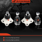 4X Front Upper Lower Ball Joint Kit for Mercedes-Benz SL500 SL550 (2003–2011)