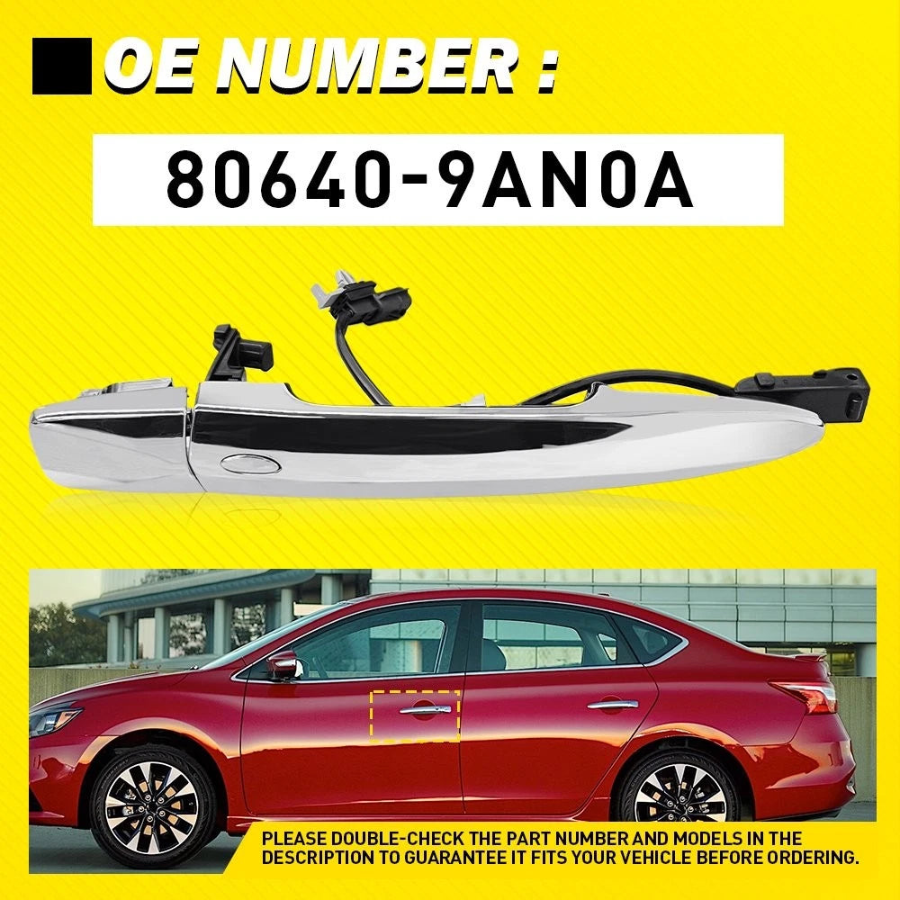 Exterior Door Handle for Nissan Sentra (2015–2019) 80640-9AN0A
