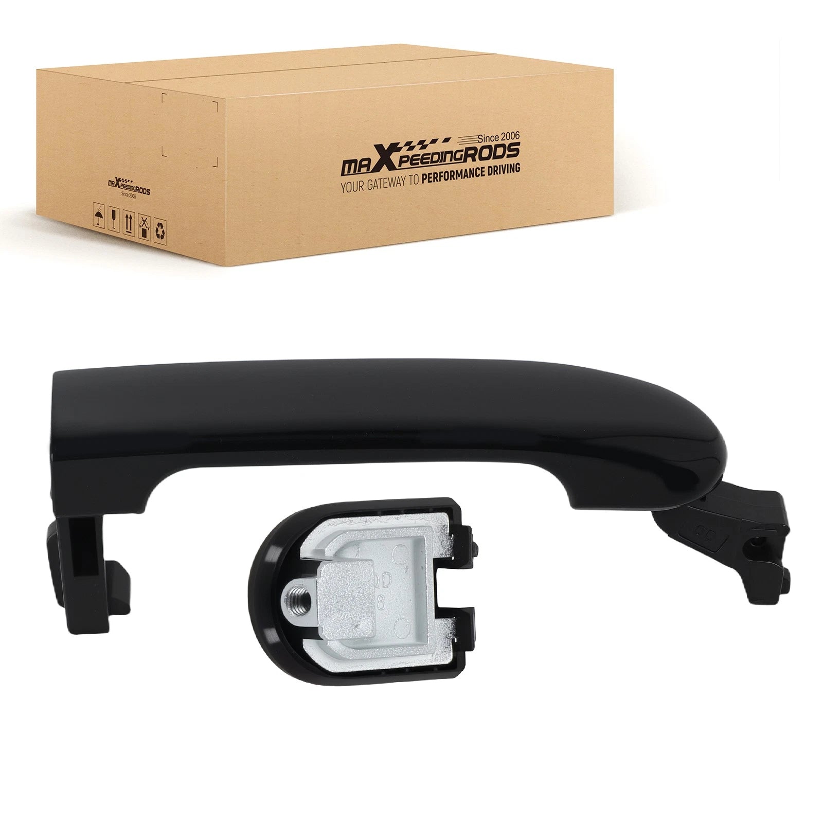 Outer Door Handle Rear Right for Nissan Versa (2007–2012) Plastic