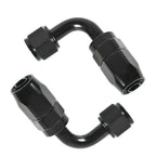 2X 90° Degree Swivel Hose End Fitting Adaptor for Fuel Oil AN8