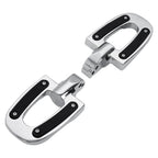 Chrome Passenger Footpeg Pegs for Harley Softail Fat Boy Low Rider (2018–2025)