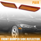 Pair Bumper Reflector Side Marker for BMW F30 F31 3-Series (2013-2015)
