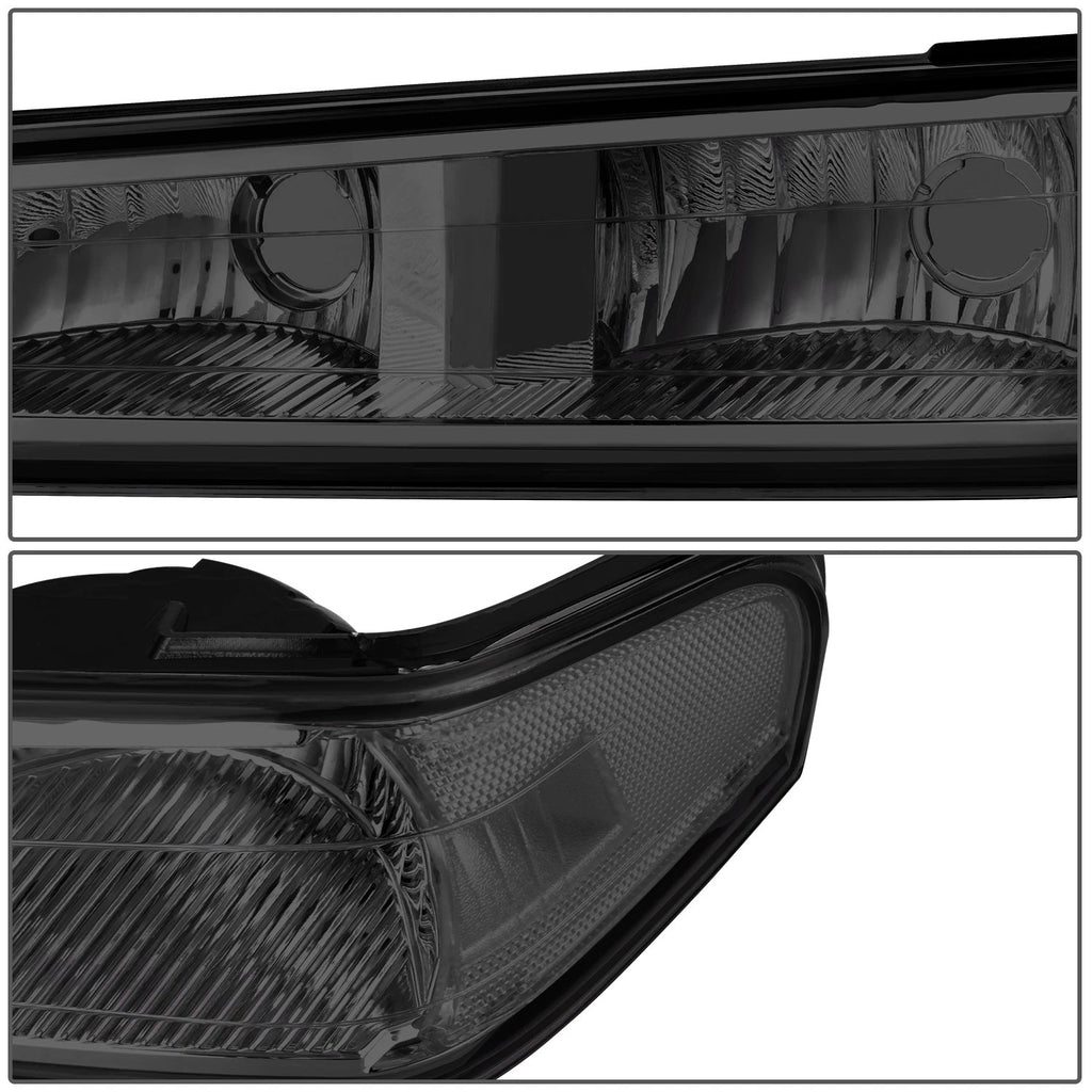 Smoked Lens Clear Reflector Headlights for GMC Canyon, Chevrolet Colorado (2004–2012)