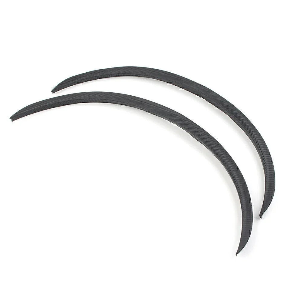 Carbon Fiber Wheel Eyebrow Arches Fender Flares Trim Cover for Car