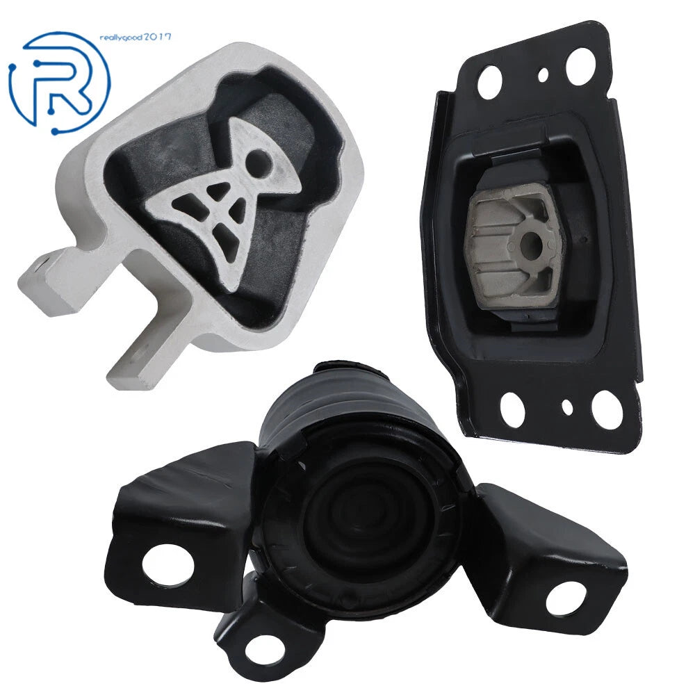 3X Engine Motor & Trans Mount for Ford Fusion (2013–2020)