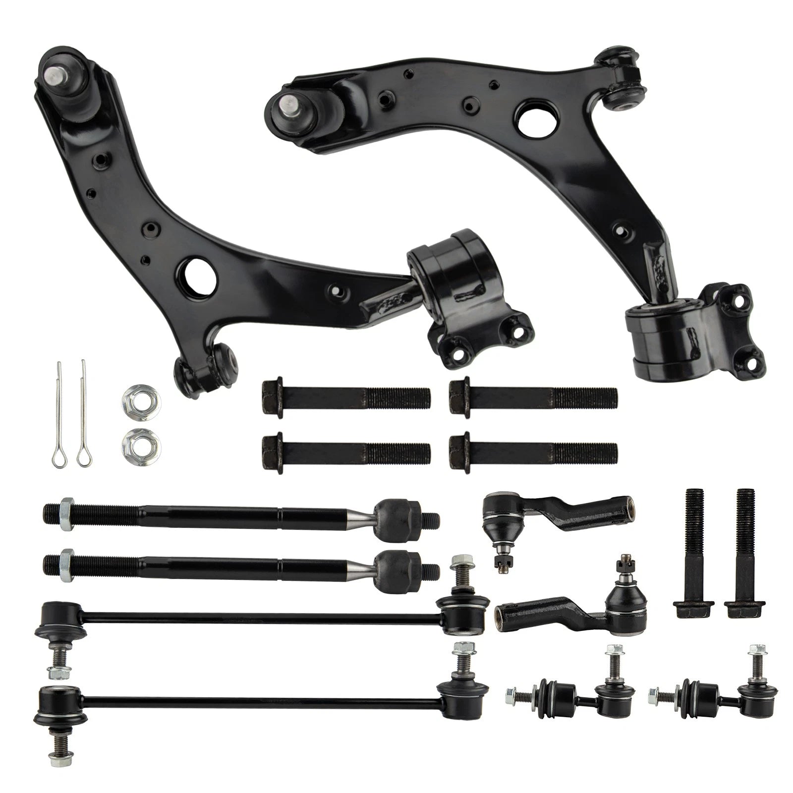 Front Lower Control Arms with Ball Joints for Mazda 3 (2004–2009)