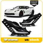 2X HID Xenon LED Headlights for Chevy Corvette Z06 (2015–2019)
