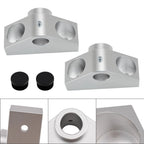 Pair of Billet Dump Bed Hinge Mounts for Can Am Defender HD Max (2016–2024)